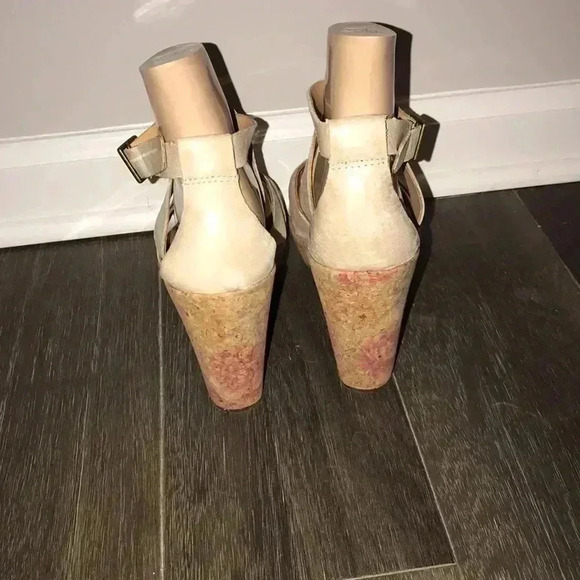 Kork's By Kork-Ease Caroline Golden Sand Wedge Sandals Size 9 - Picture 4 of 7